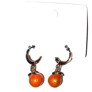 Orange Charm Huggies